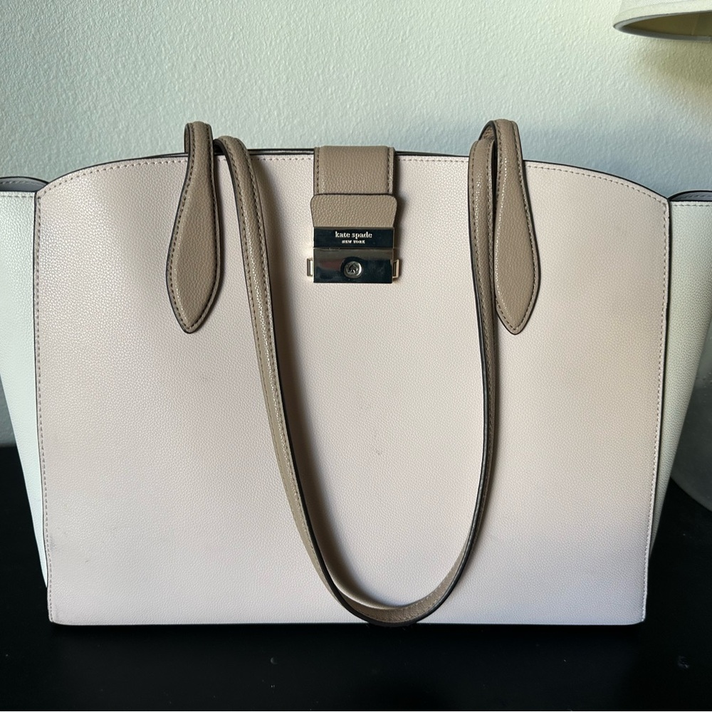 Kate Spade Cream and Tan Women's Bag